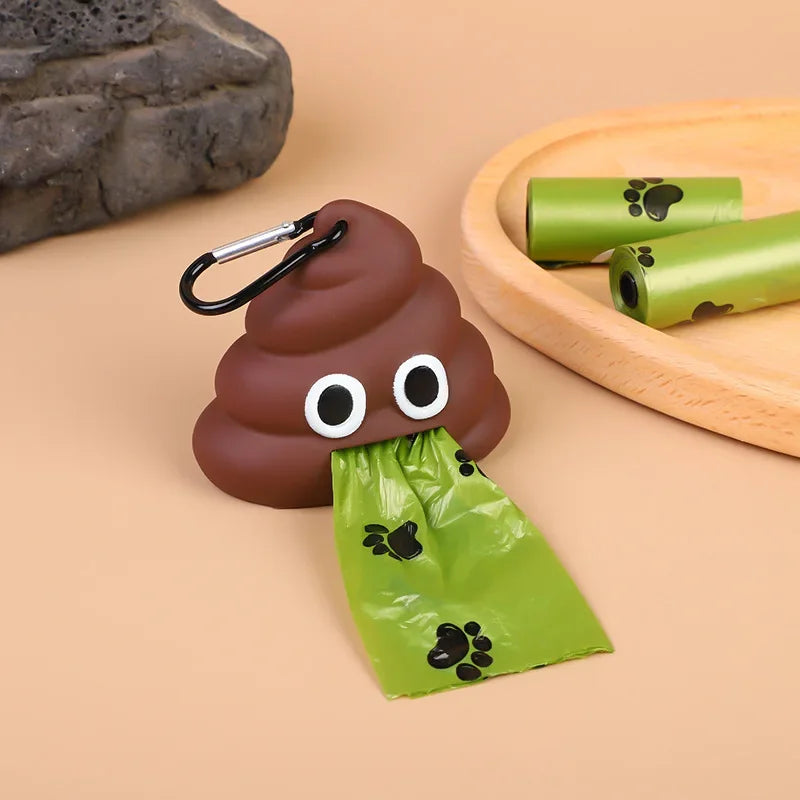 💩 Poop Emoji Waste Bag Dispenser