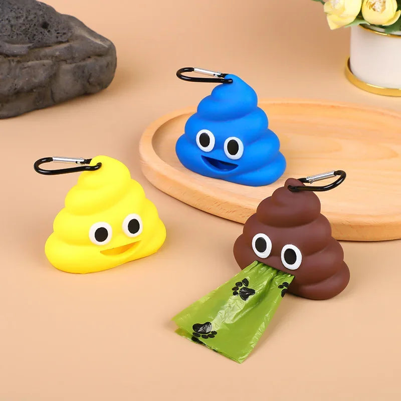 💩 Poop Emoji Waste Bag Dispenser