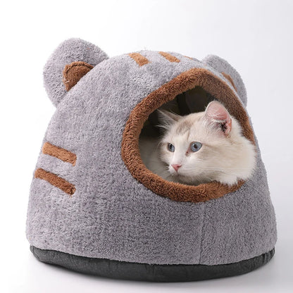 Bear Hug Pet Cave Bed  - For Cats